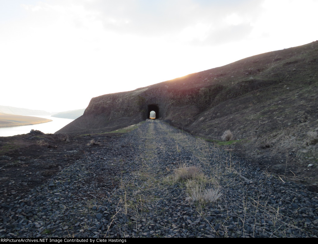 tunnel 15, looking east.